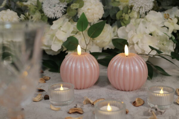 New style simple round ball candles plastic Led candle for home decoration - Image 3