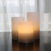 Christmas hot selling festive atmosphere gift moving wax led flameless candle - Image 3