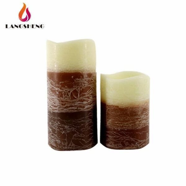 Hot sale flicker flameless wax scented candlea candle light set for gifting - Image 5