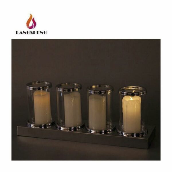 High quality new design large xmas cheap home decoration candle holder - Image 2