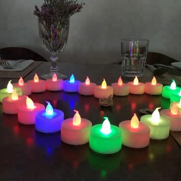 Wholesale Mini Plastic Flameless electric led tealight tea candles - Image 6