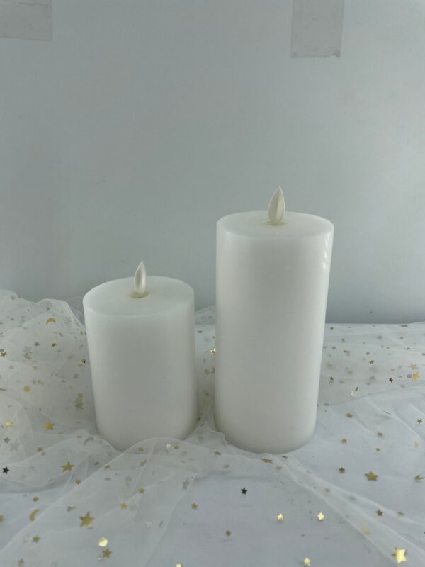 7.5cm x 15cm Wax& Plastic 3x6" LED Swing candle light - Image 6