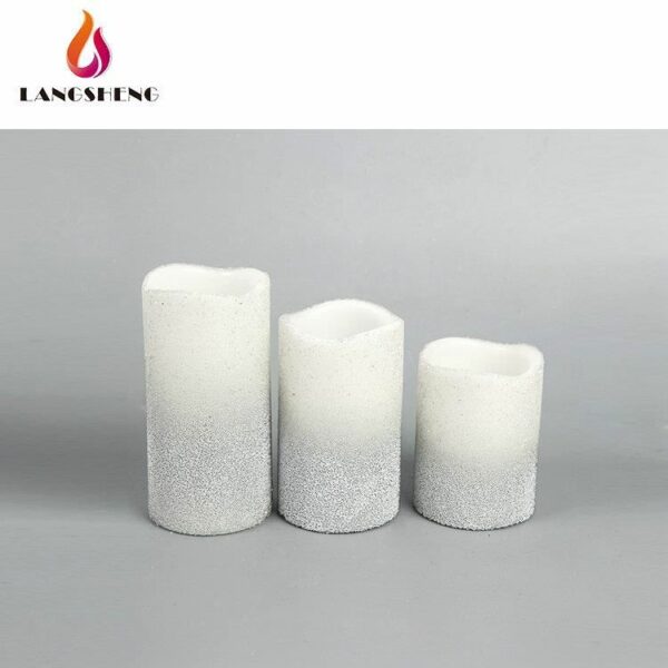 Provide order-running handmade flameless LED wax candle - Image 2