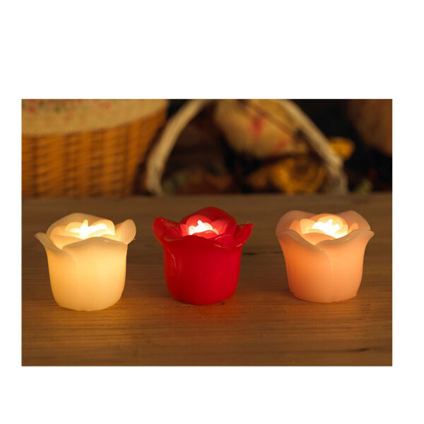 floating Roses led candle light