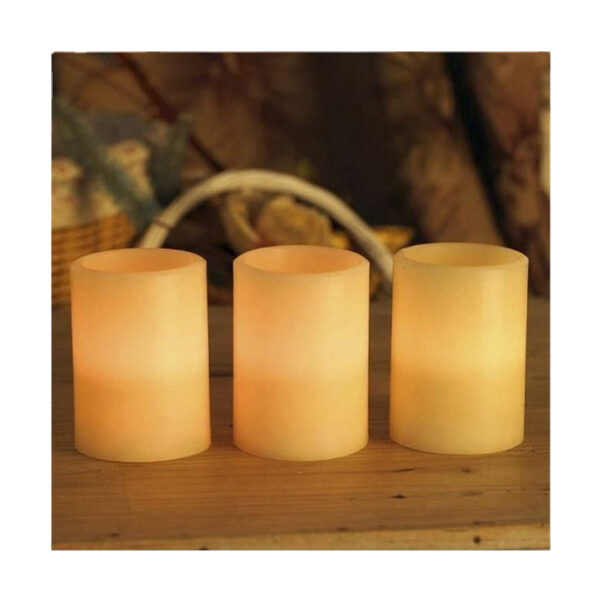 straight pillars led candle