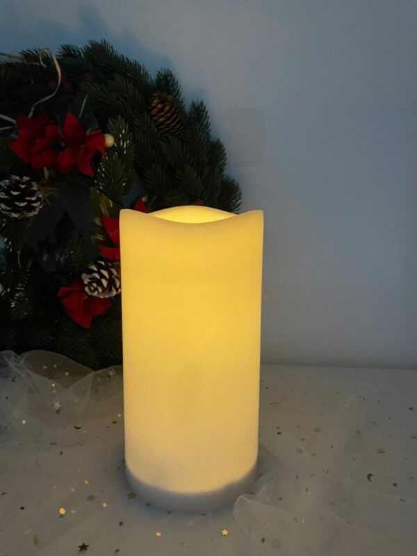 11.5cm x 22.5cm 4x9" LED Plastic waterproof candle light - Image 2