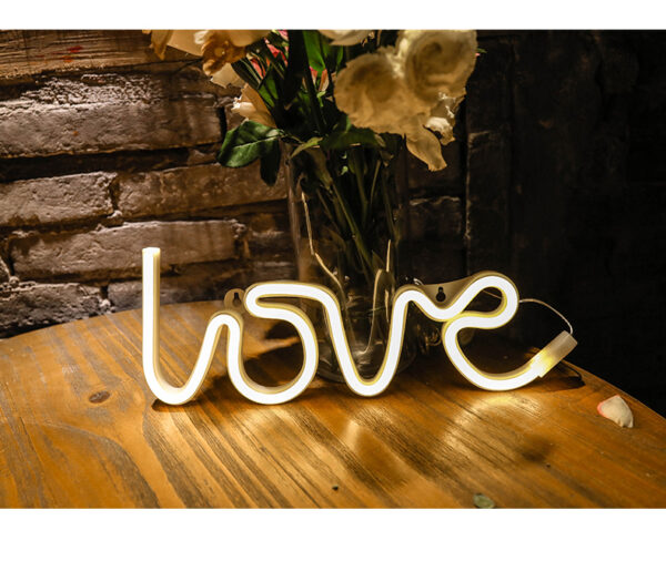 New arrival love birthday decorations table home wall custom led Neon Light Sign - Image 5