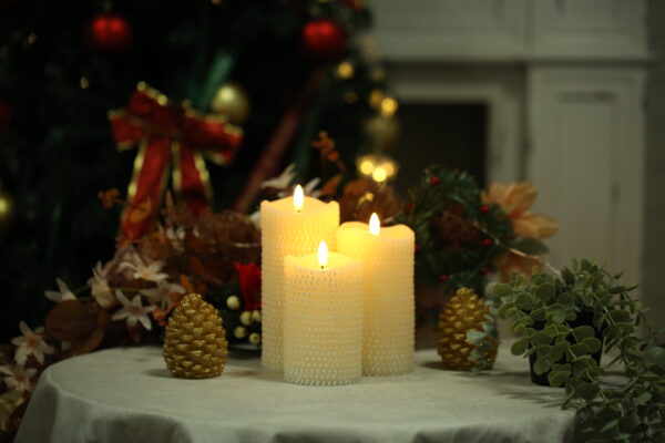 Wholesale warm light led candle pillar led candle light for bedroom bathroom - Image 2