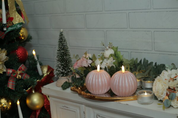 New style simple round ball candles plastic Led candle for home decoration - Image 6