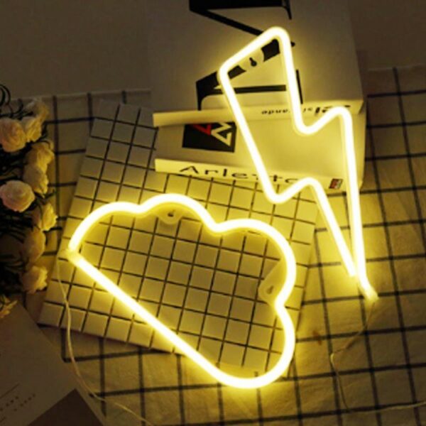 Wholesale high quality cloud diy rgb flex battery powered led neon sign - Image 6