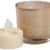 Hot sale gold votive candle holders with tea light decorative for birthday - Image 3
