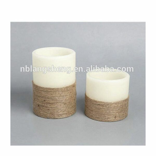 Artificial design led real wax candle - Image 4