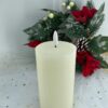 7.5cm x 15cm Wax& Plastic 3x6" LED bullet candle light - Image 5