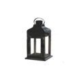 Wholesale high quality home decorate glass wood lantern