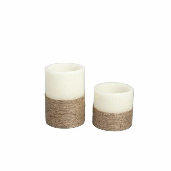 Hollow flameless flickering gifts electric led paraffin artificial scented wax candles