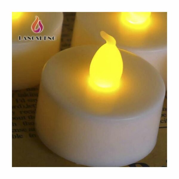 Wholesale Mini Plastic Flameless electric led tealight tea candles