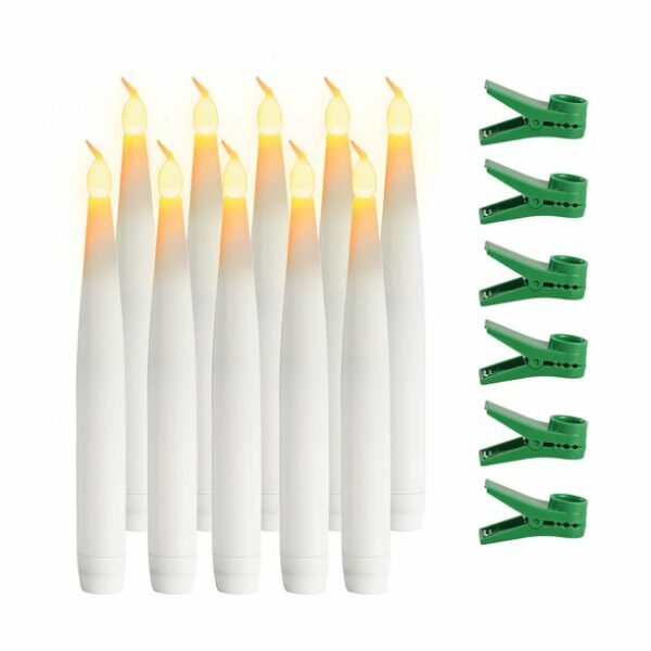 Wholesale factory price white christmas decorative led candles for parties