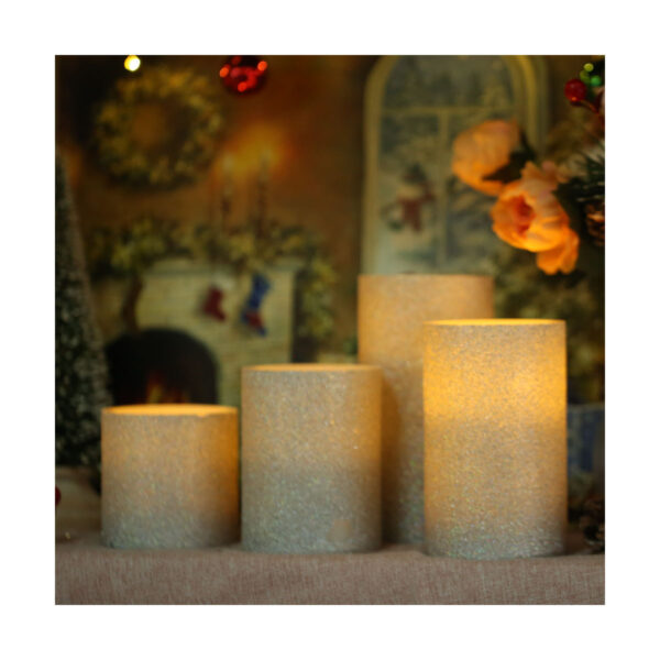 Wholesale led remote candle paraffin wax led flameless candles for birthday