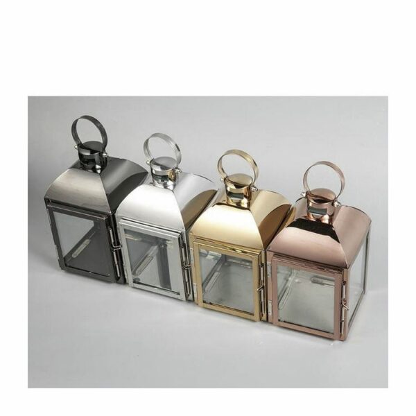 High quality widely use factory price mini gold metal lanterns