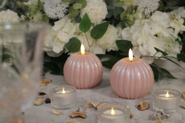 New style simple round ball candles plastic Led candle for home decoration - Image 2