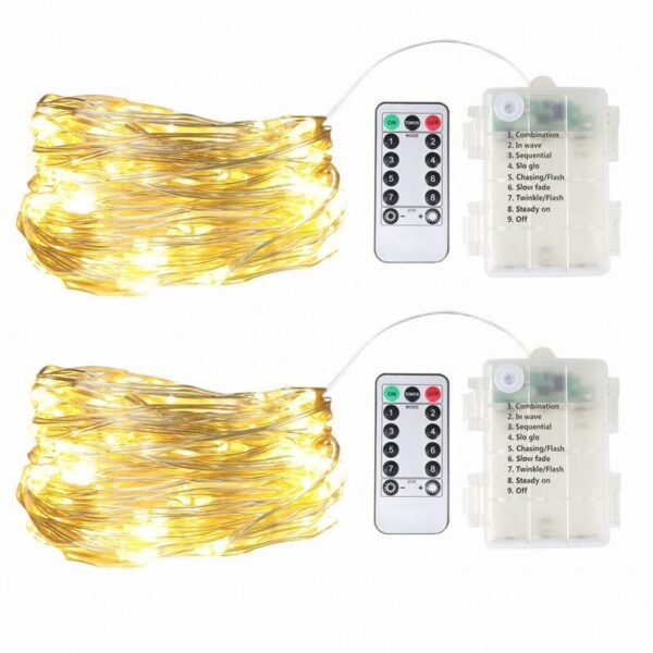 Solar light string bulbs dmx control led lights outdoor - Image 3