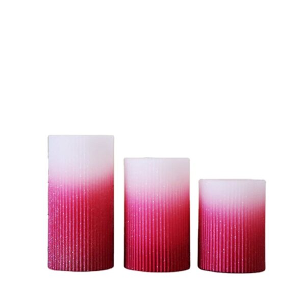 wholesale high quality battery operated taper personalized led candles bougie led