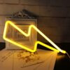 Lighting shaped small decorative led acrylic neon custom flex sign led for sale - Image 3