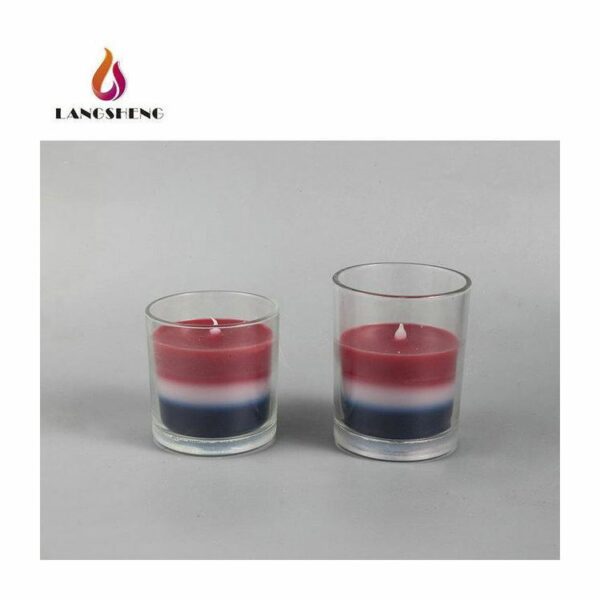 Wholesale votive led flameless glass candle holders lamp led candles in glass - Image 3