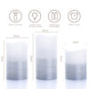 Wholesale embedded string lights rope timer led wax candles set with remote - Image 3
