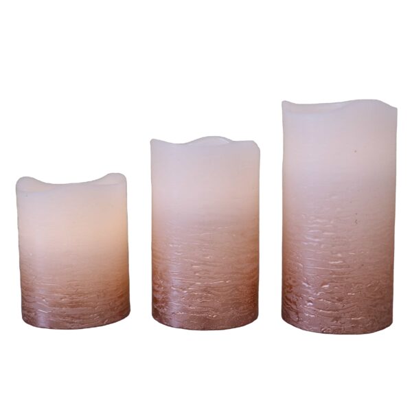 Top selling fashion oem christmas led flameless pillar candle with remote for party