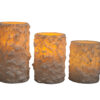 Wholesale Primitive Good quality color change tall pillar snow led candles - Image 2
