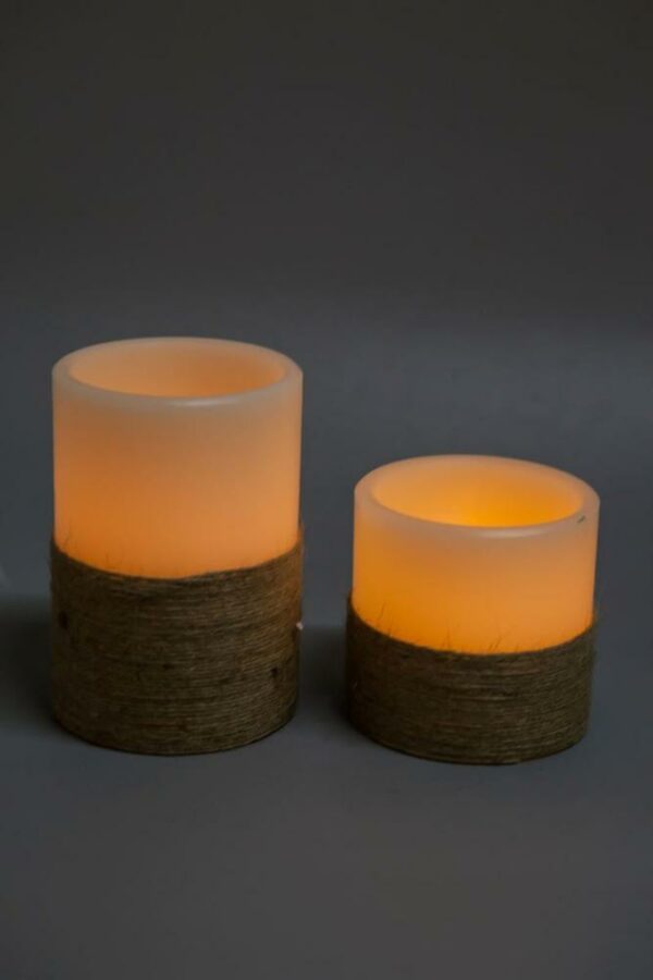 Hollow flameless flickering gifts electric led paraffin artificial scented wax candles - Image 2