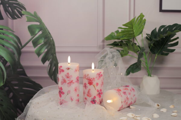 Excellent quality modern pillar LED candles flameless flickering candles - Image 5