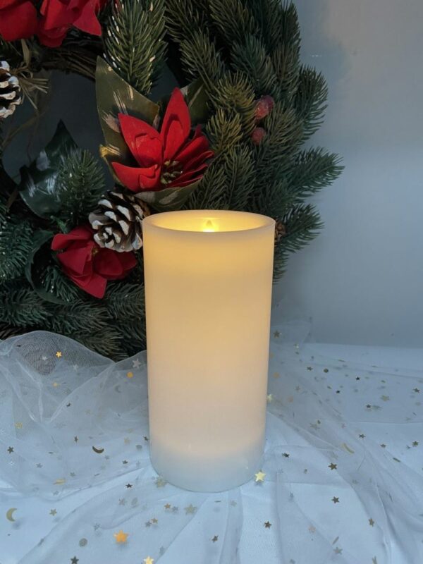 7.5cm x 15cm 3x6" LED Plastic waterproof candle light - Image 2