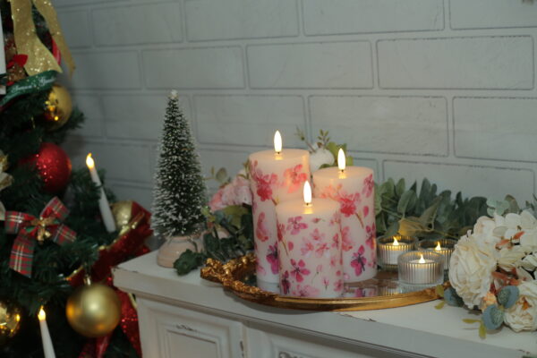 Excellent quality modern pillar LED candles flameless flickering candles - Image 6