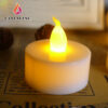 Wholesale Mini Plastic wedding Decorative Flickering Flameless Battery Operated LED Tealight Tea Light Candle - Image 4