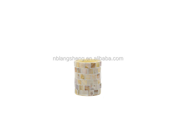 LED mosaic candle with insert - Image 4