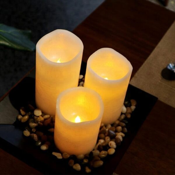 Wholesale home decoration flameless moving wick led candle - Image 5