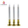 Professional factory supply led flameless battery long household electric light taper candles - Image 5