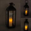 Hot product popular garden black candle holders  galvanized metal lantern set of 3 - Image 6