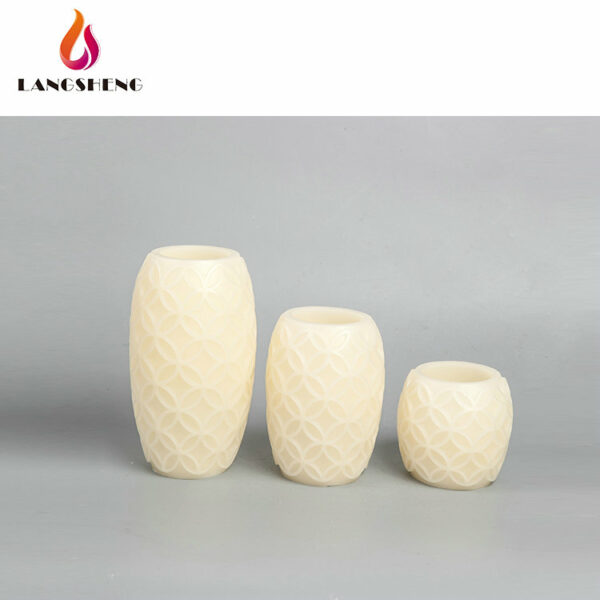 Professional manufacturer cheap wholesale sculpture paraffin royal led candle - Image 6