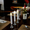 Professional factory supply led flameless battery long household electric light taper candles - Image 3