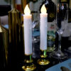 Professional factory supply led flameless battery long household electric light taper candles - Image 2