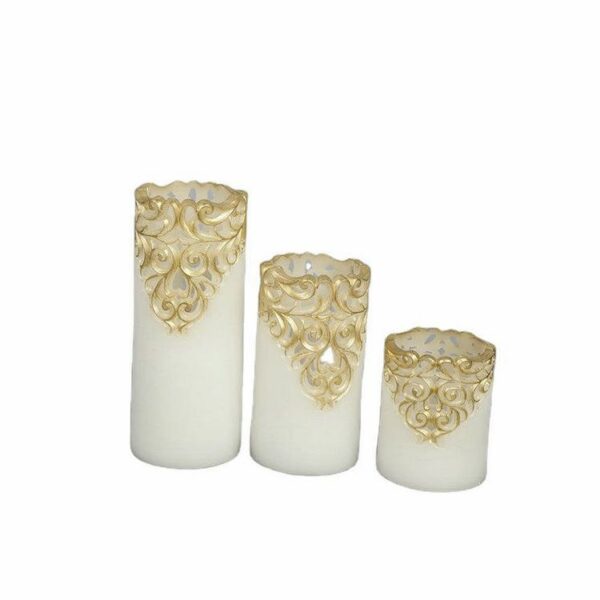 Professional manufacturer cheap wholesale sculpture paraffin royal led candle