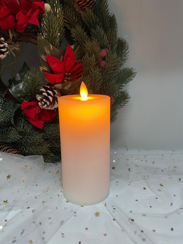 7.5cm x 15cm Wax& Plastic 3x6" LED Swing candle light - Image 4