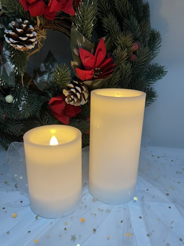 7.5cm x 10cm 3x4" LED Plastic waterproof candle light - Image 2