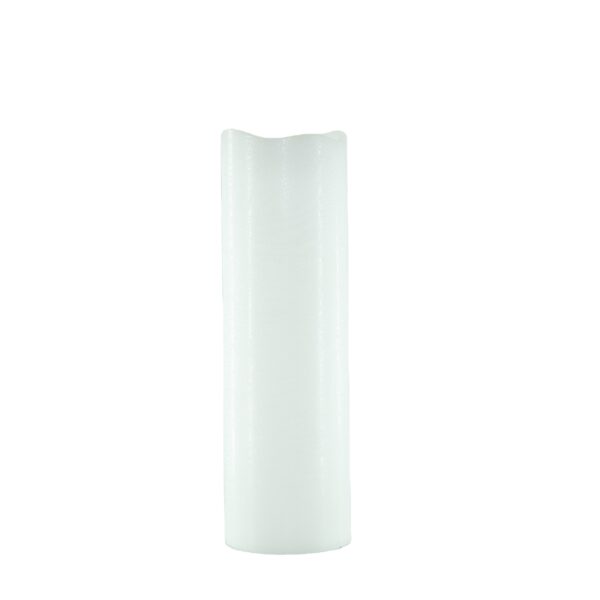 10X30CM New arrival luminara flameless battery operated real wax pillar bougie led candle light