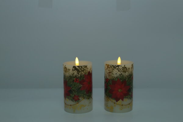 Wholesale battery flameless led candle moving wick led candles with remote - Image 5