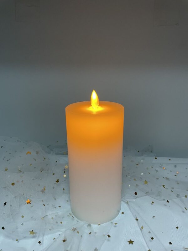 7.5cm x 15cm Wax& Plastic 3x6" LED Swing candle light - Image 5