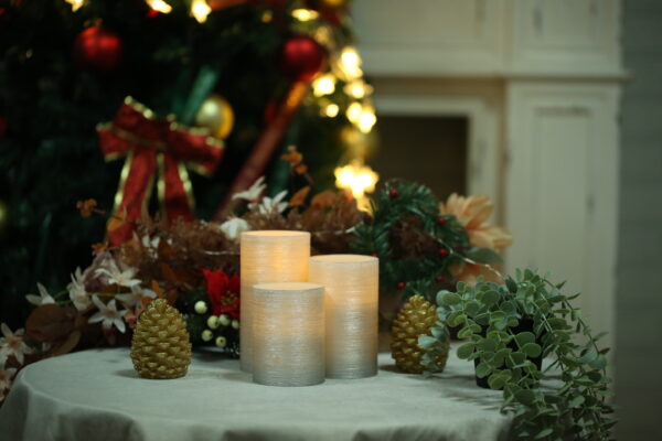 High quality white fire led battery candle restaurant led candle lamp for table - Image 2